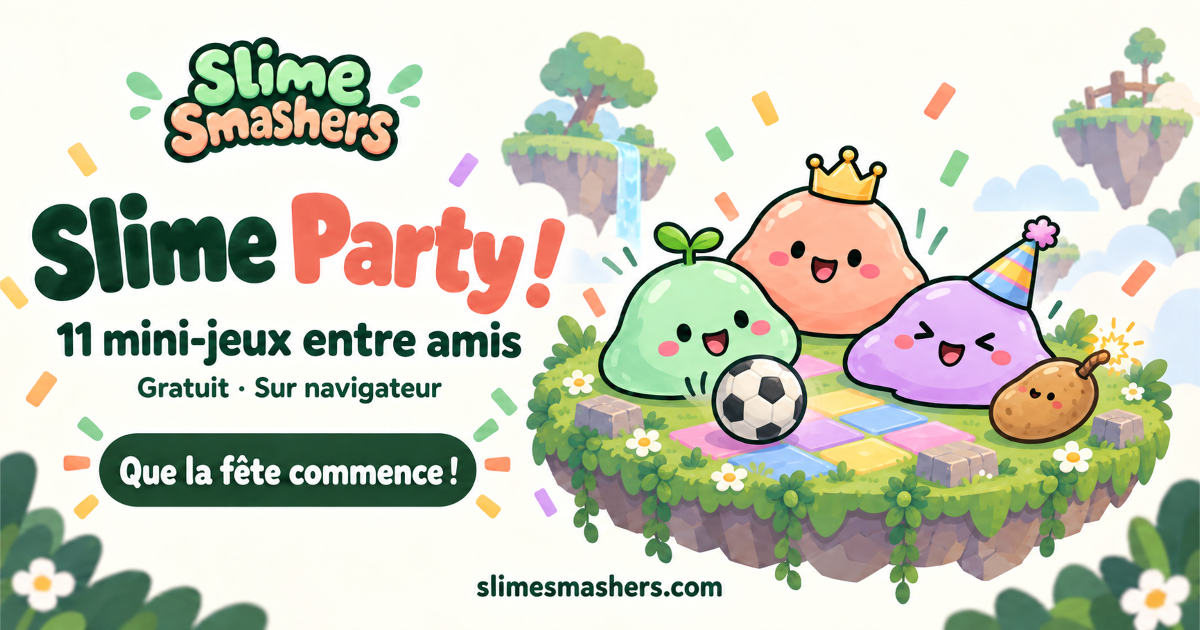 Slime Party, onze mini-jeux gratuits sur navigateur